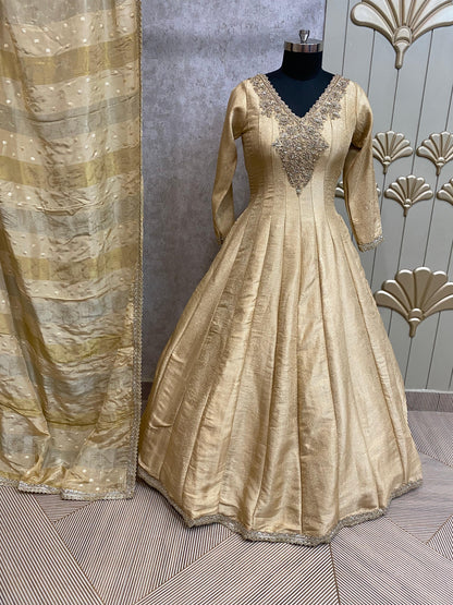 Golden gown