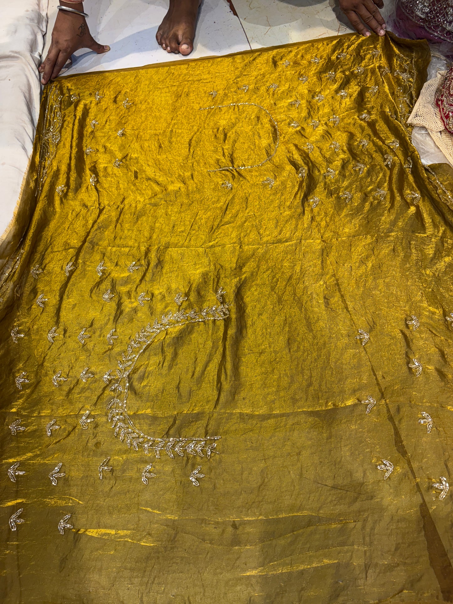 Fantastic Mustard Golden Lehenga