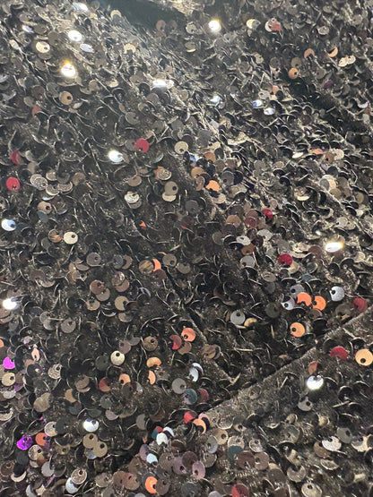 Majestic ball purple black gown