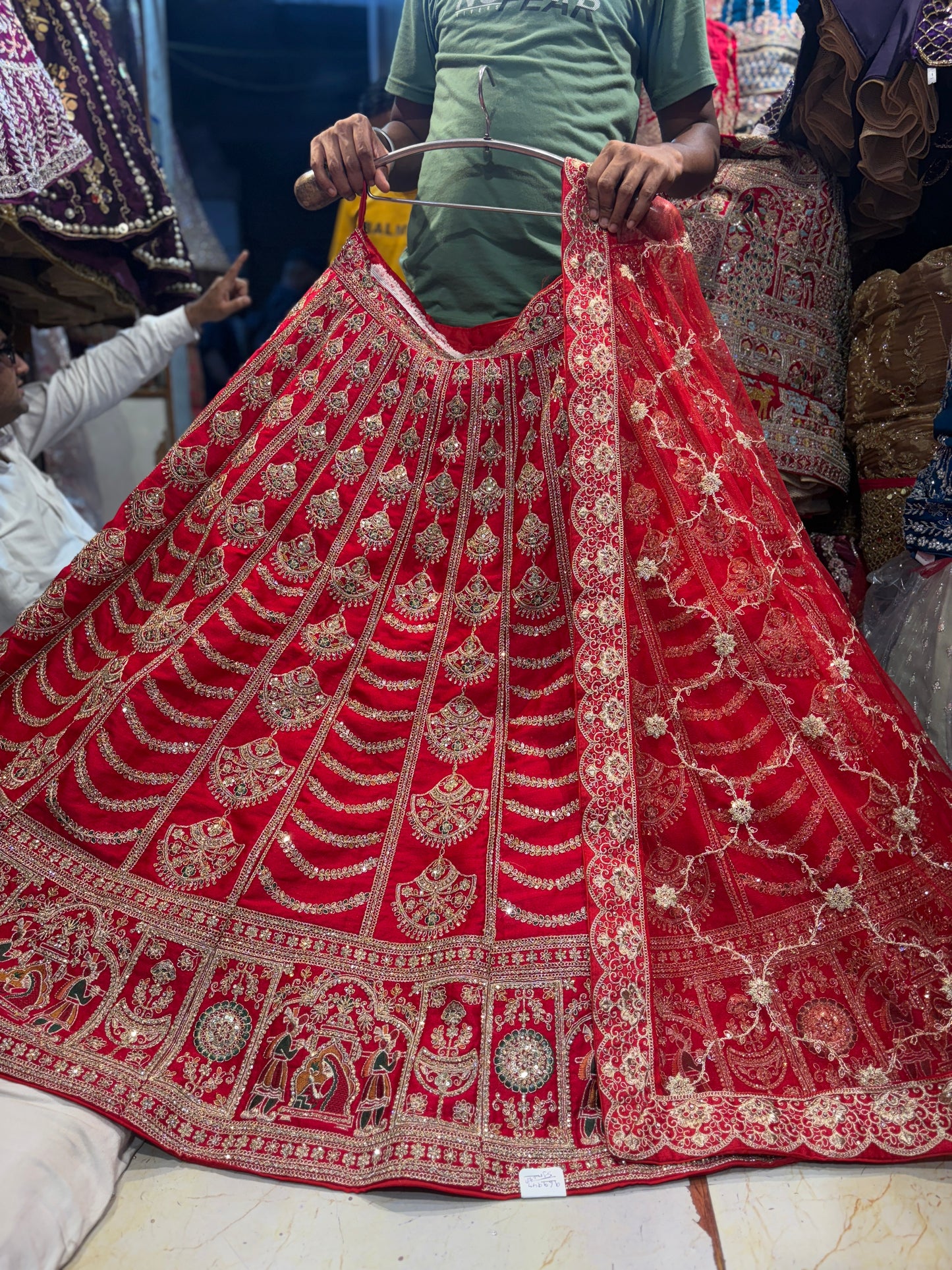 Gorgeous red Bridal Lehenga