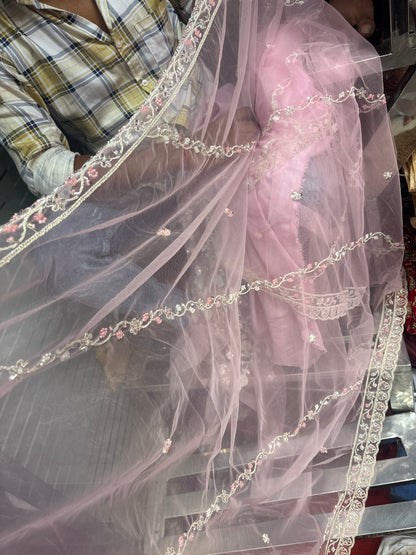 Eye catching pink Lehenga