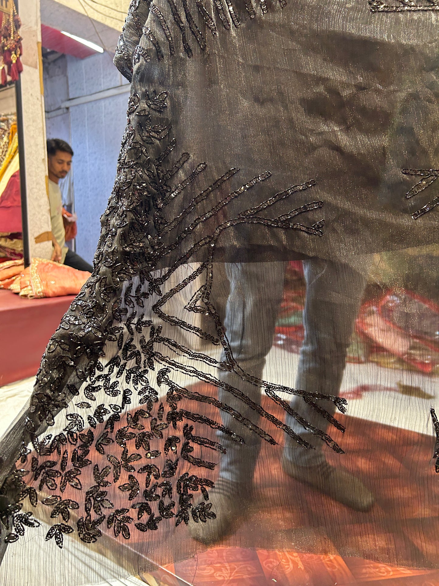 Amazing black lehenga