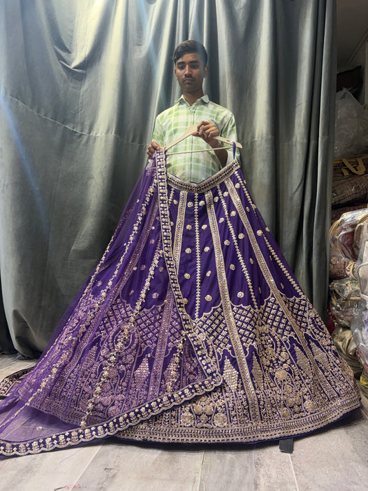 Purple Lehenga