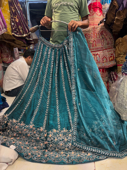 Fabulous Blue Lehenga