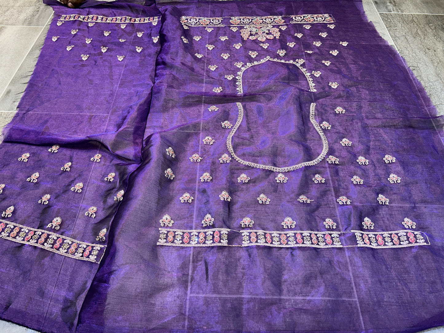 Gorgeous purple lehenga