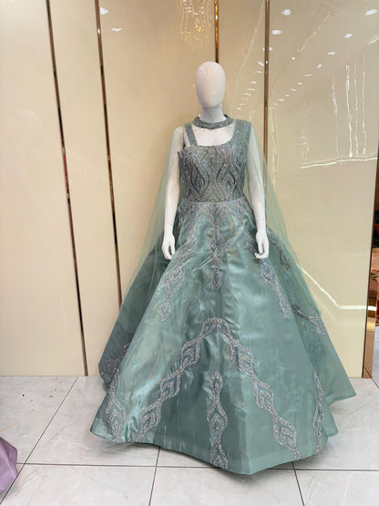 Green gown