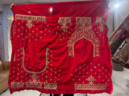Lovely red ball bridal Lehenga