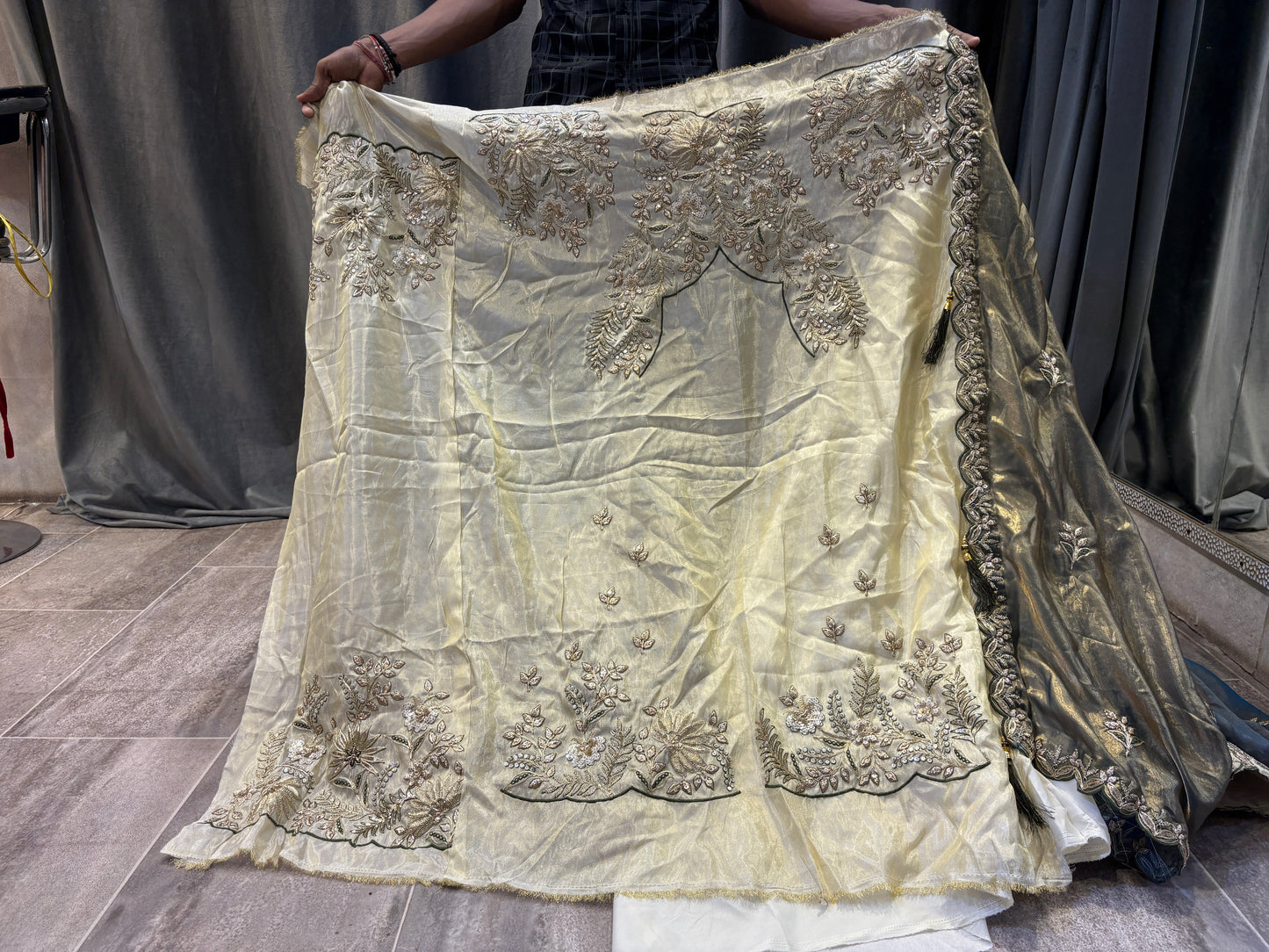 Designer white Lehenga