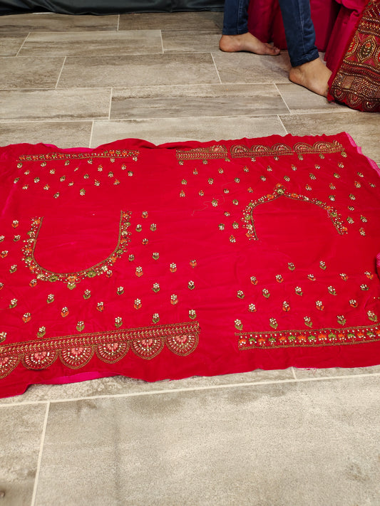Astonishing red Lehenga