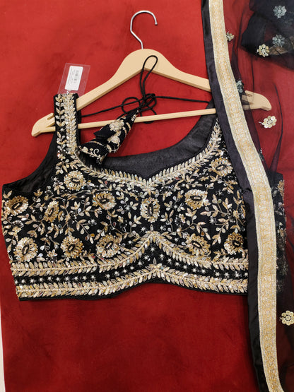 Extraordinary black Lehenga