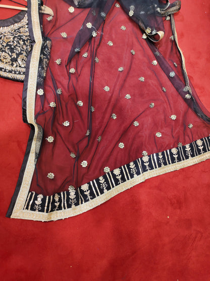 Extraordinary black Lehenga