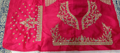 Superb red pink rani peacock heavy bridal lehenga