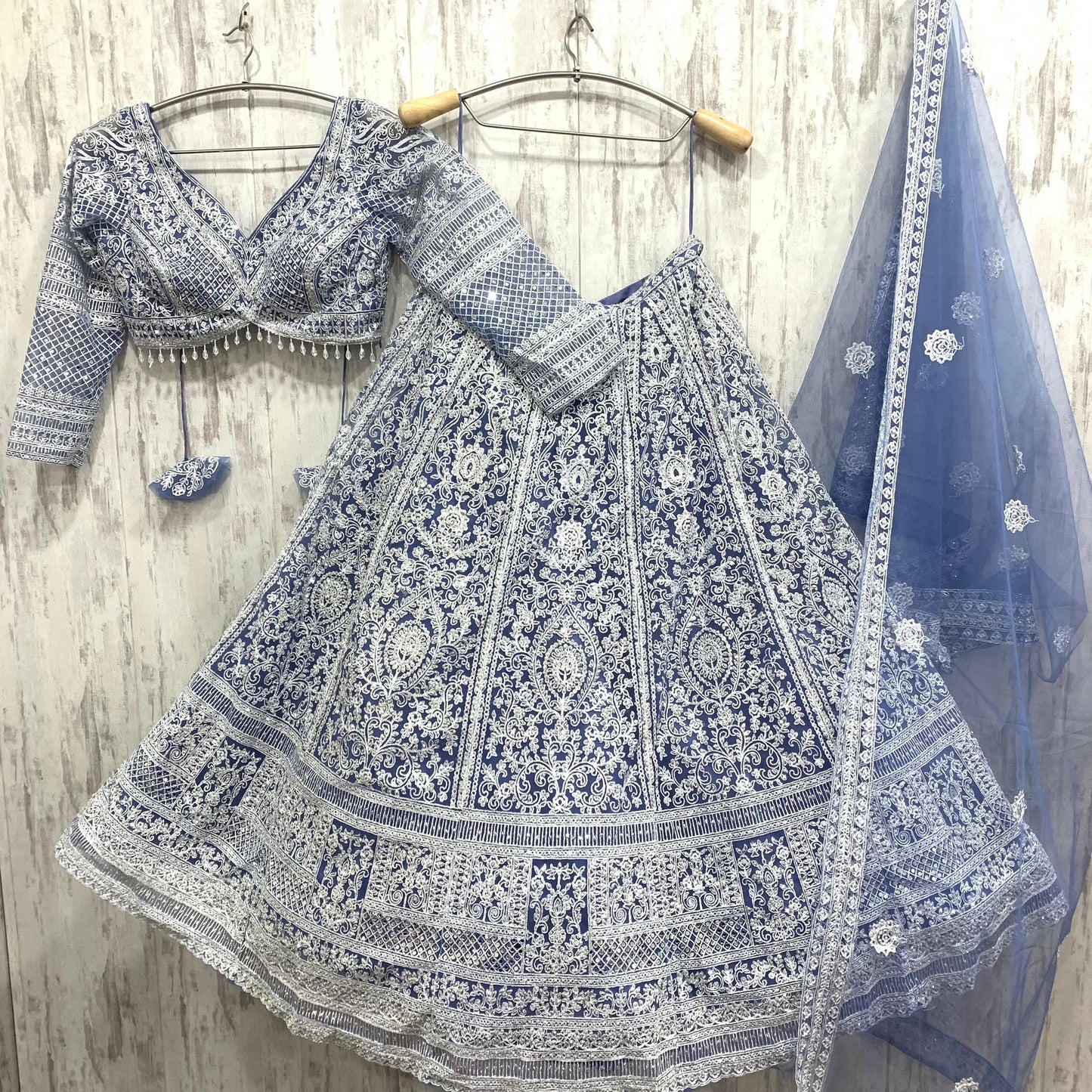 Fantastic yellow haldi mehndi Crop top Lehenga