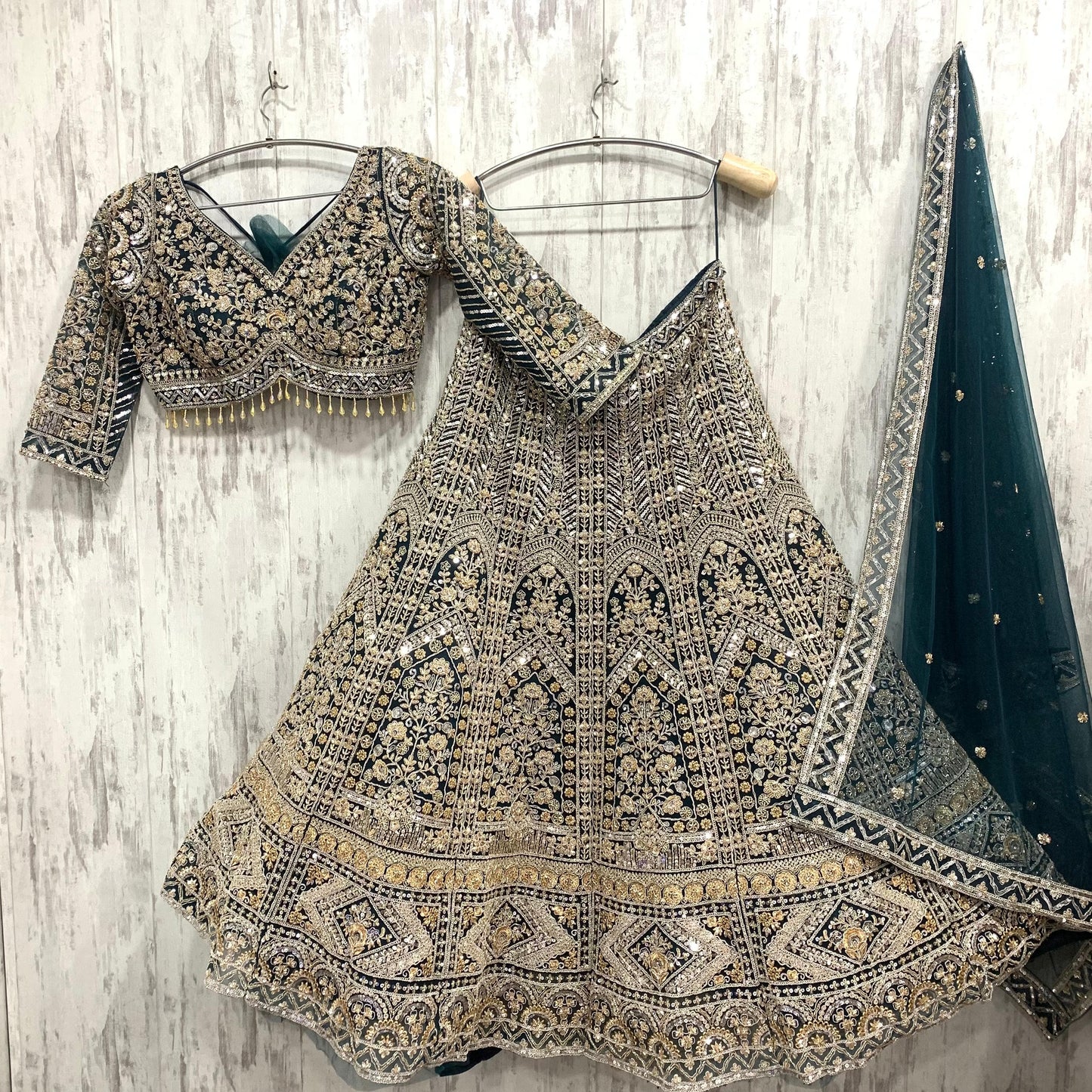 Fantastic yellow haldi mehndi Crop top Lehenga