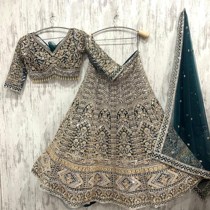 Fantastic yellow haldi mehndi Crop top Lehenga