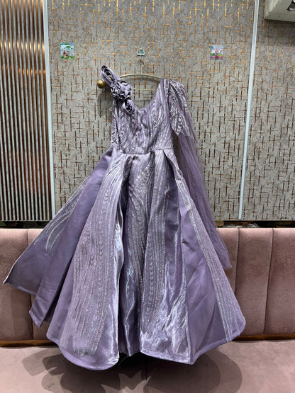 Engaging Lavender gown