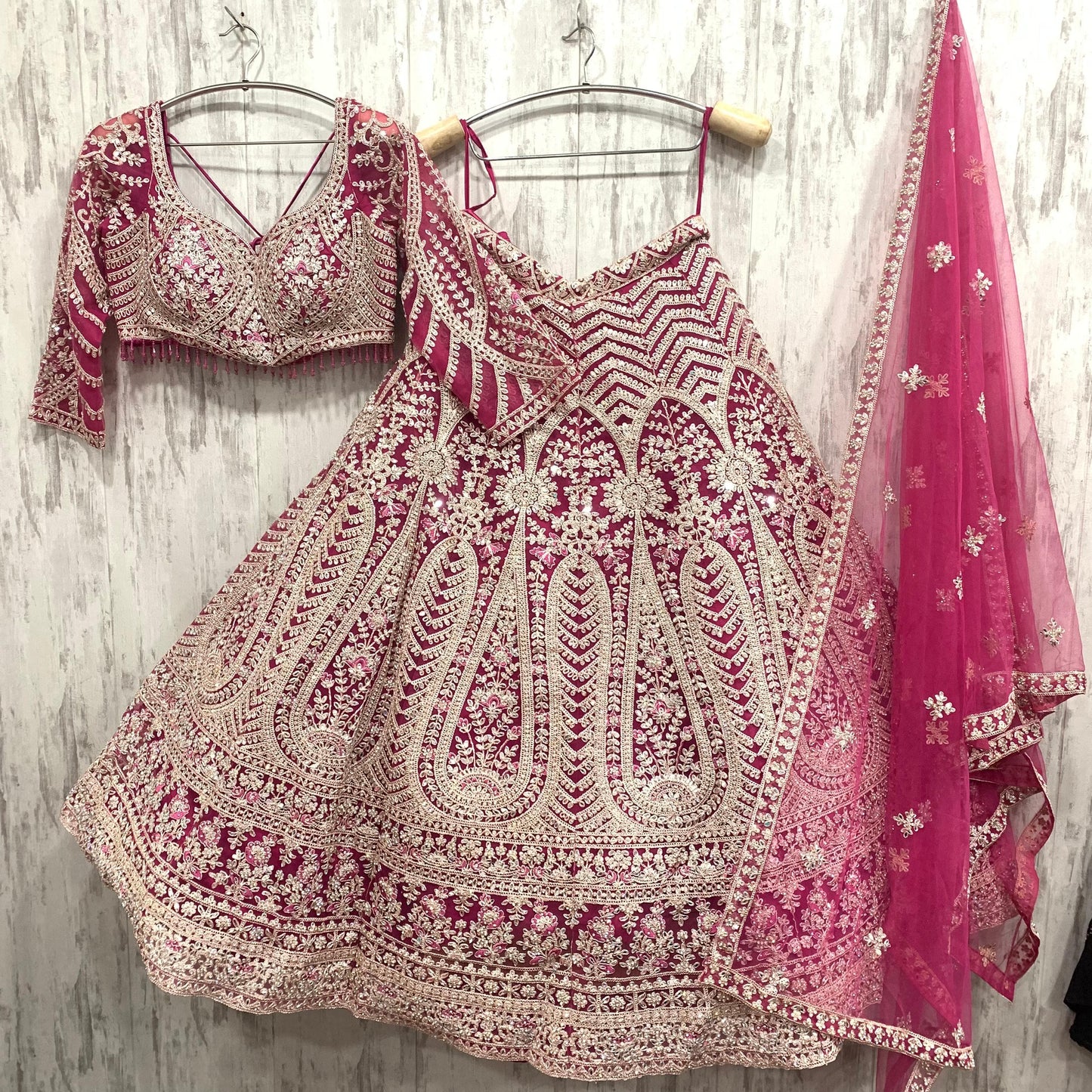 Amazing golden mustard crop top Lehenga