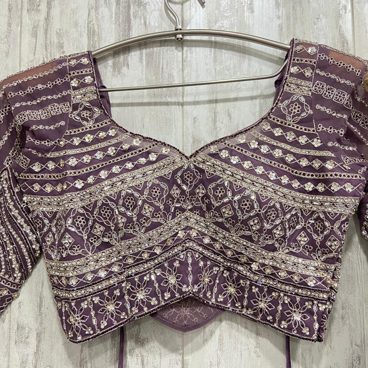 Amazing Orange crop top Lehenga