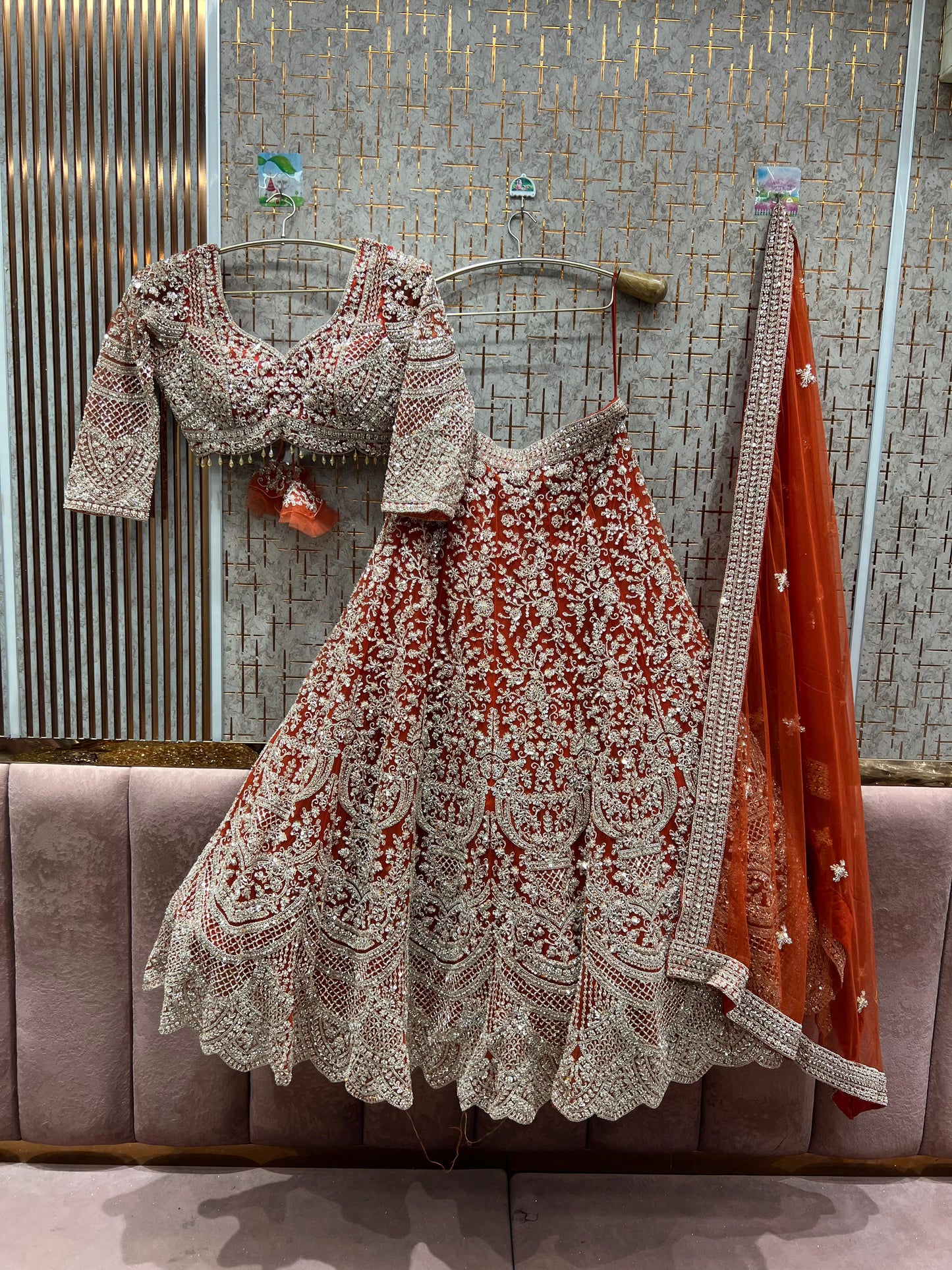 Eye catching yellow haldi mehendi crop top Lehenga