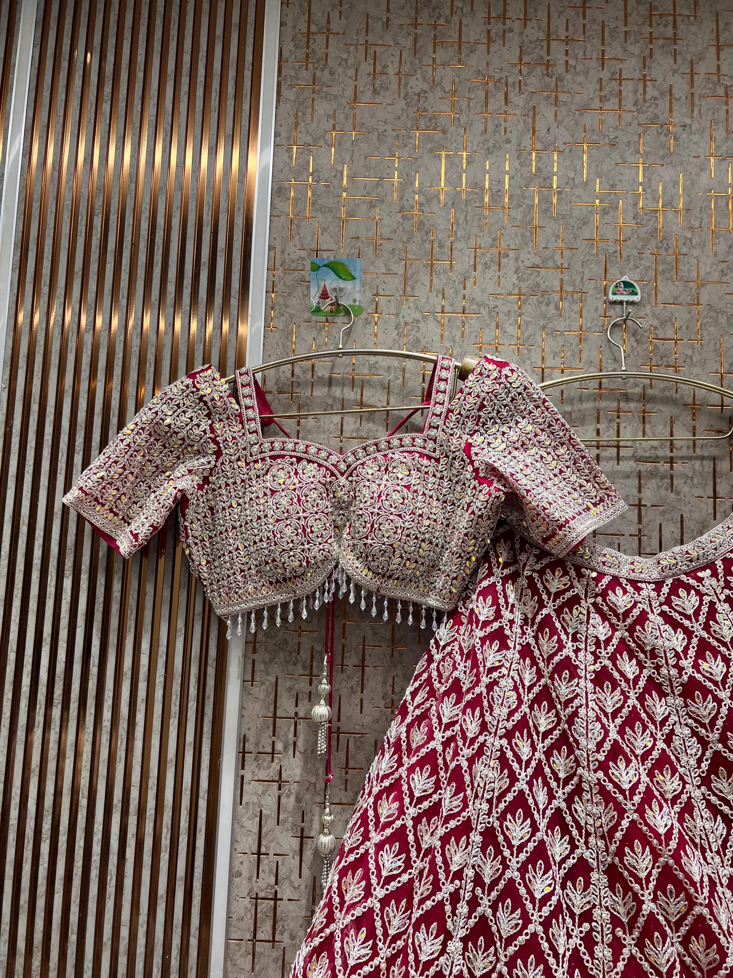 Haldi Yellow crop top Lehenga