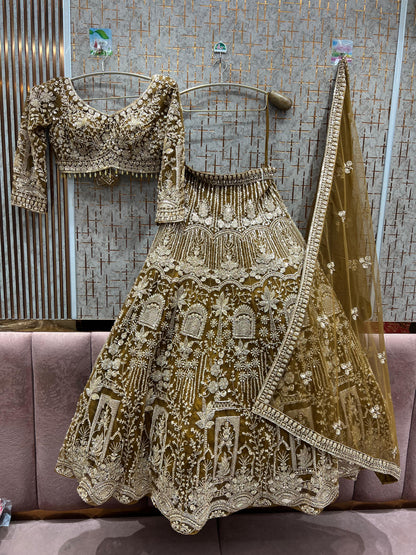 Designer Red crop top Lehenga Happy Customer