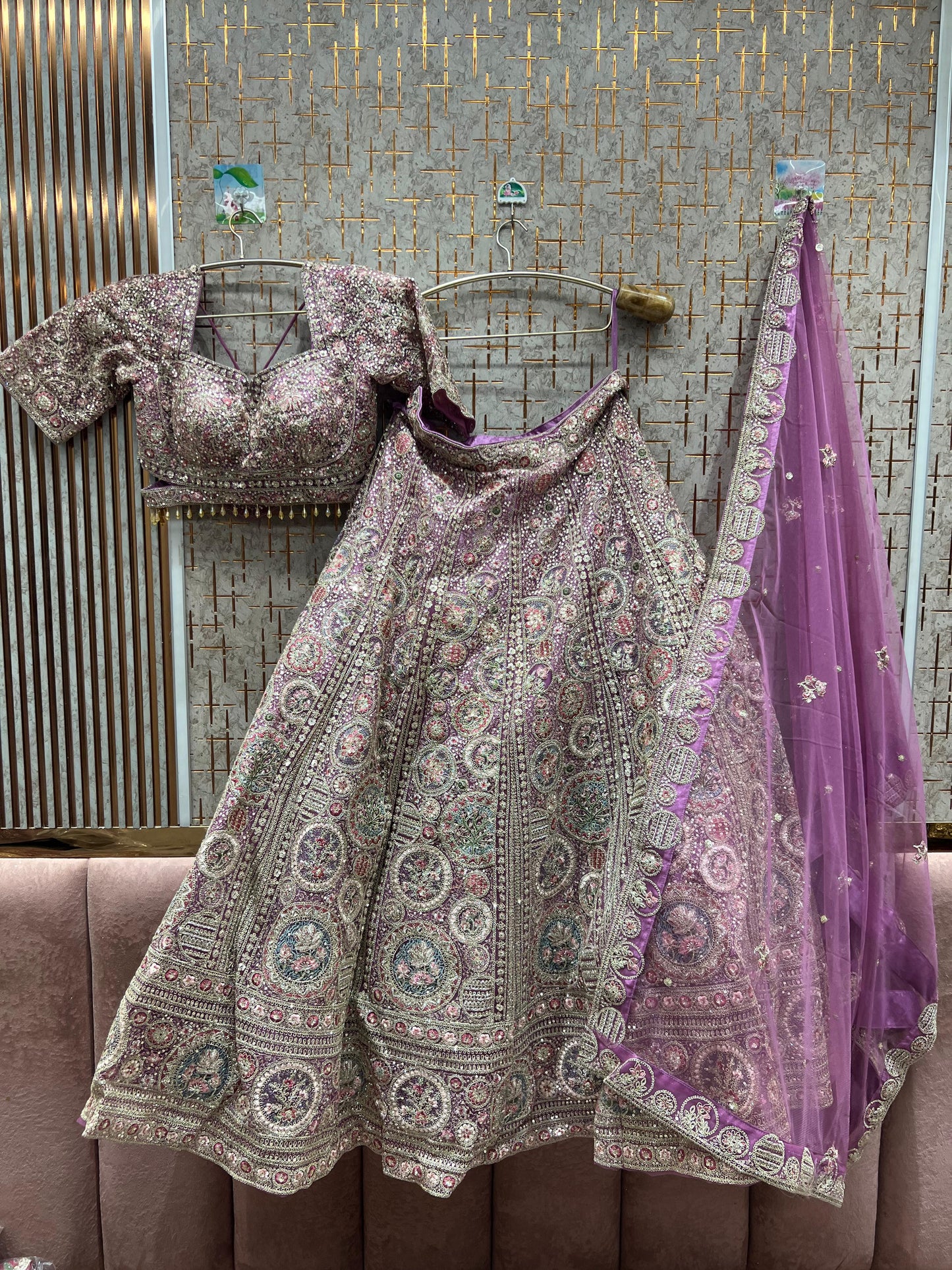 Circle mustard yellow haldi mehendi crop top Lehenga