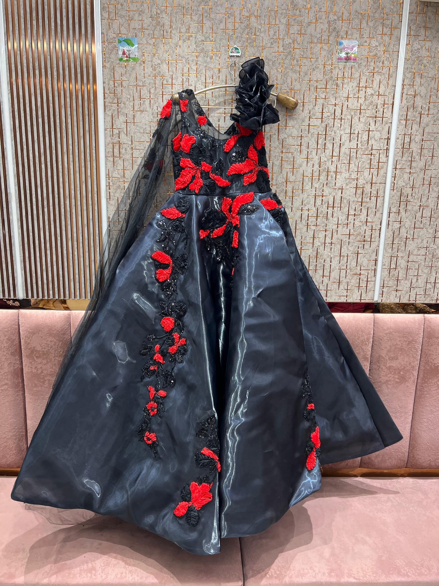 Awesome sky blue gown