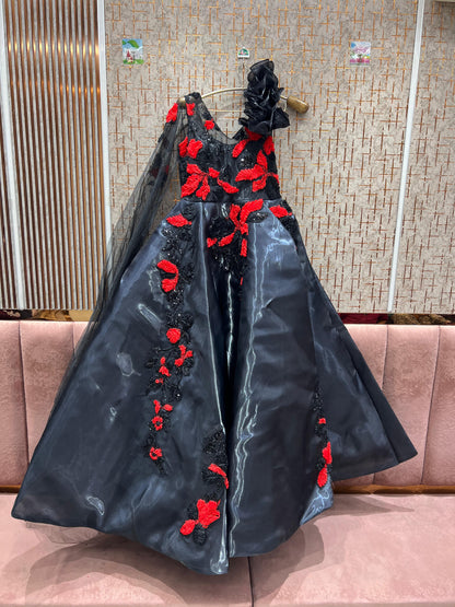 Awesome sky blue gown