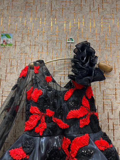 Awesome sky blue gown