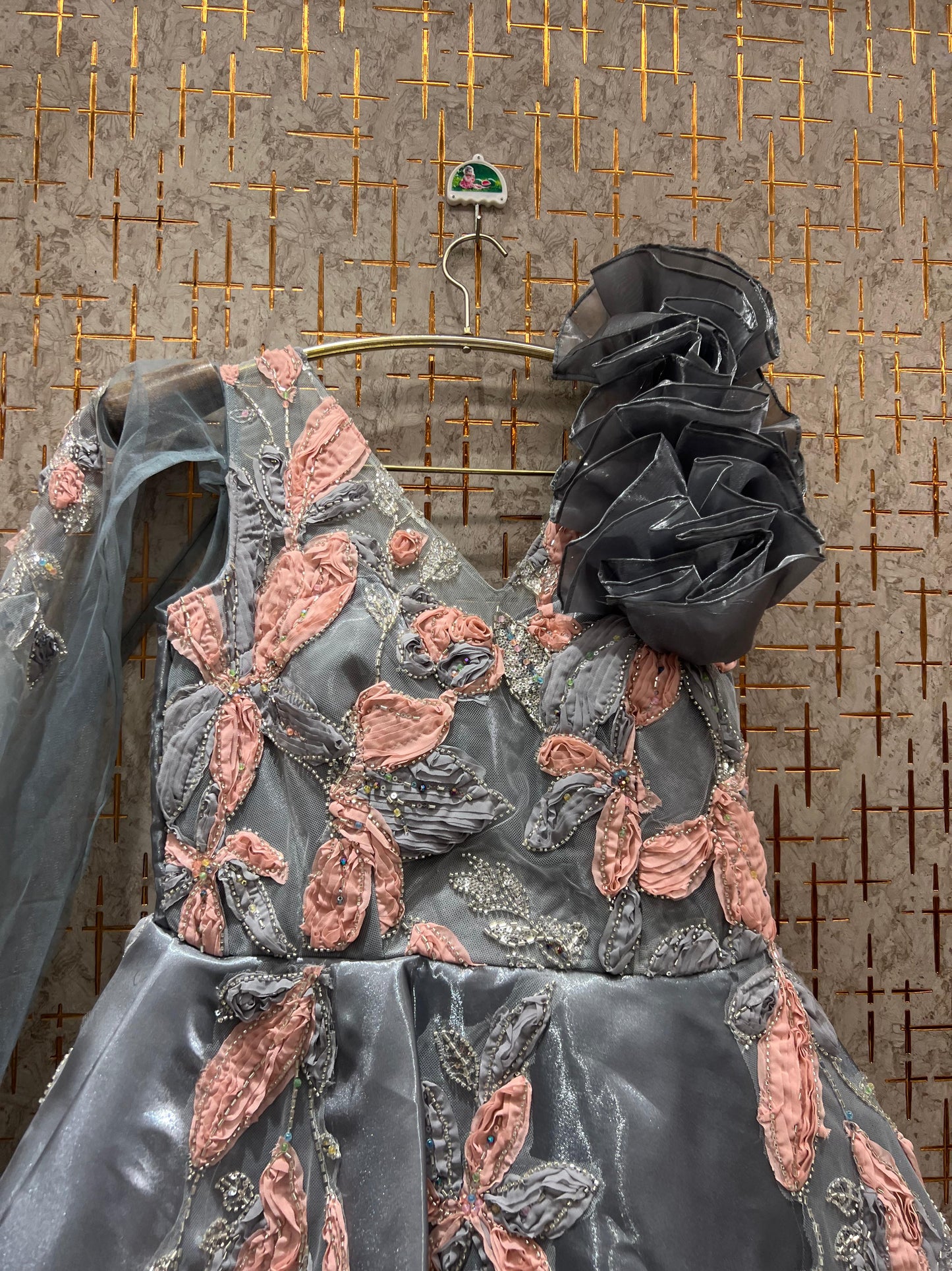 Awesome sky blue gown