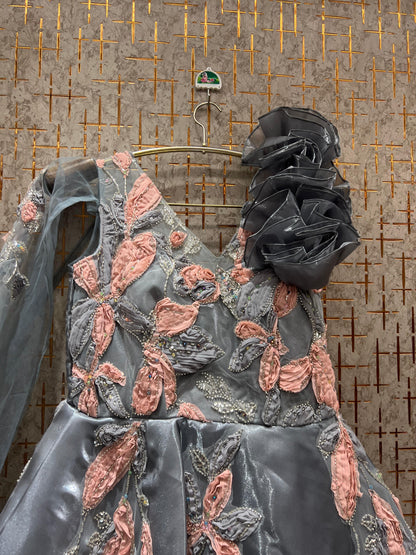 Awesome sky blue gown