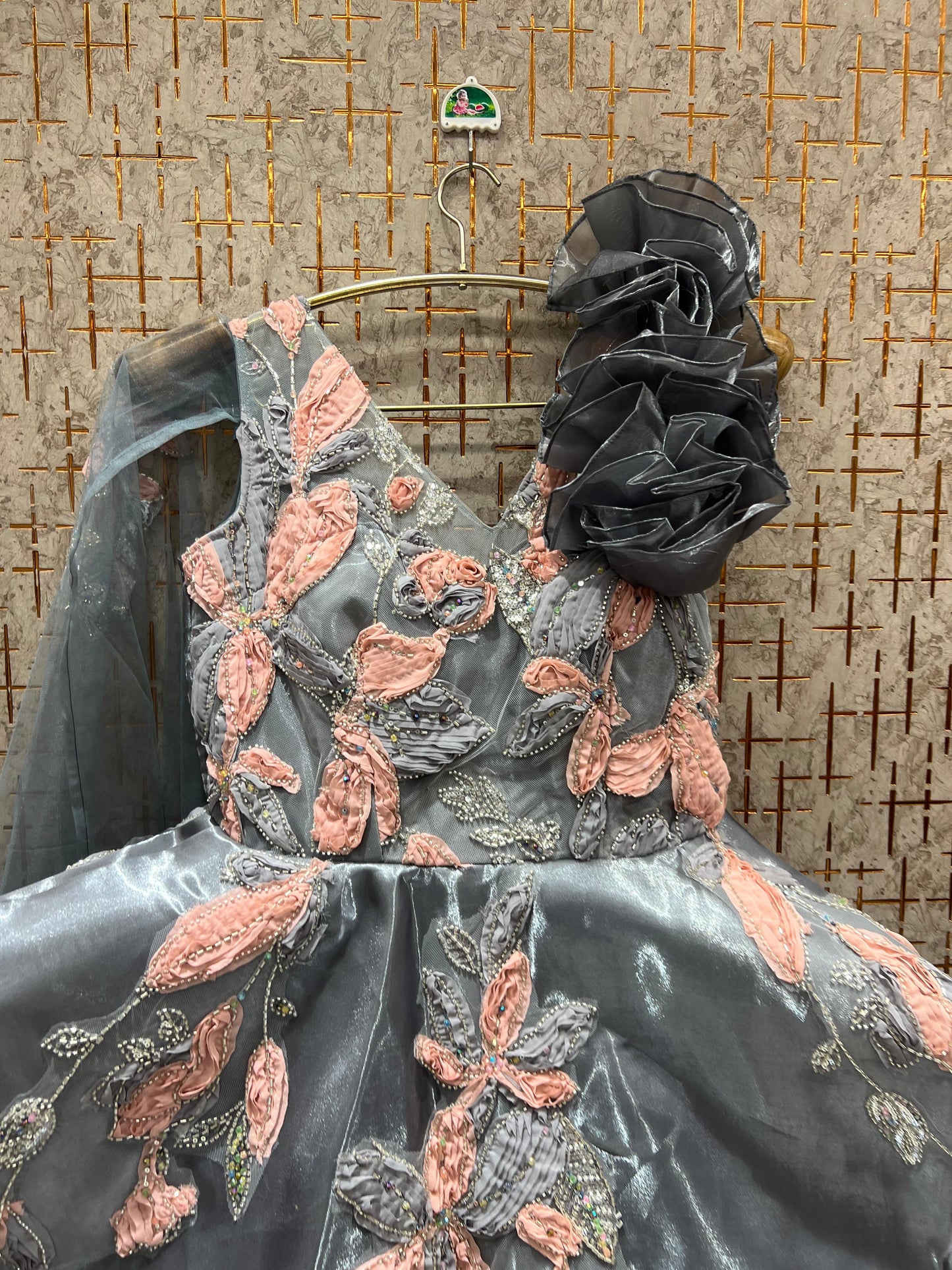 Awesome sky blue gown