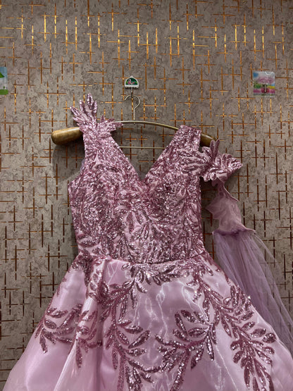 Awesome Brown rust gown