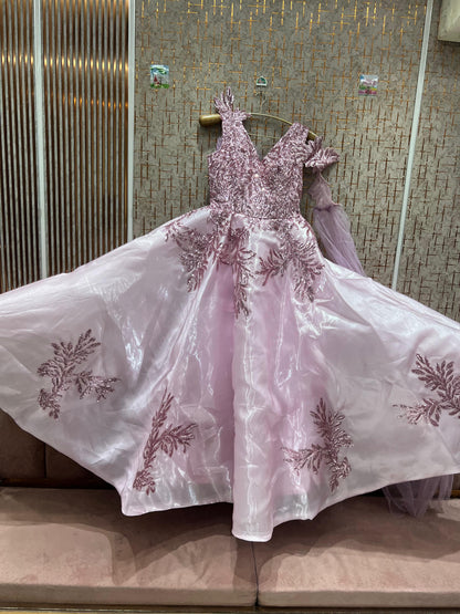 Awesome Brown rust gown