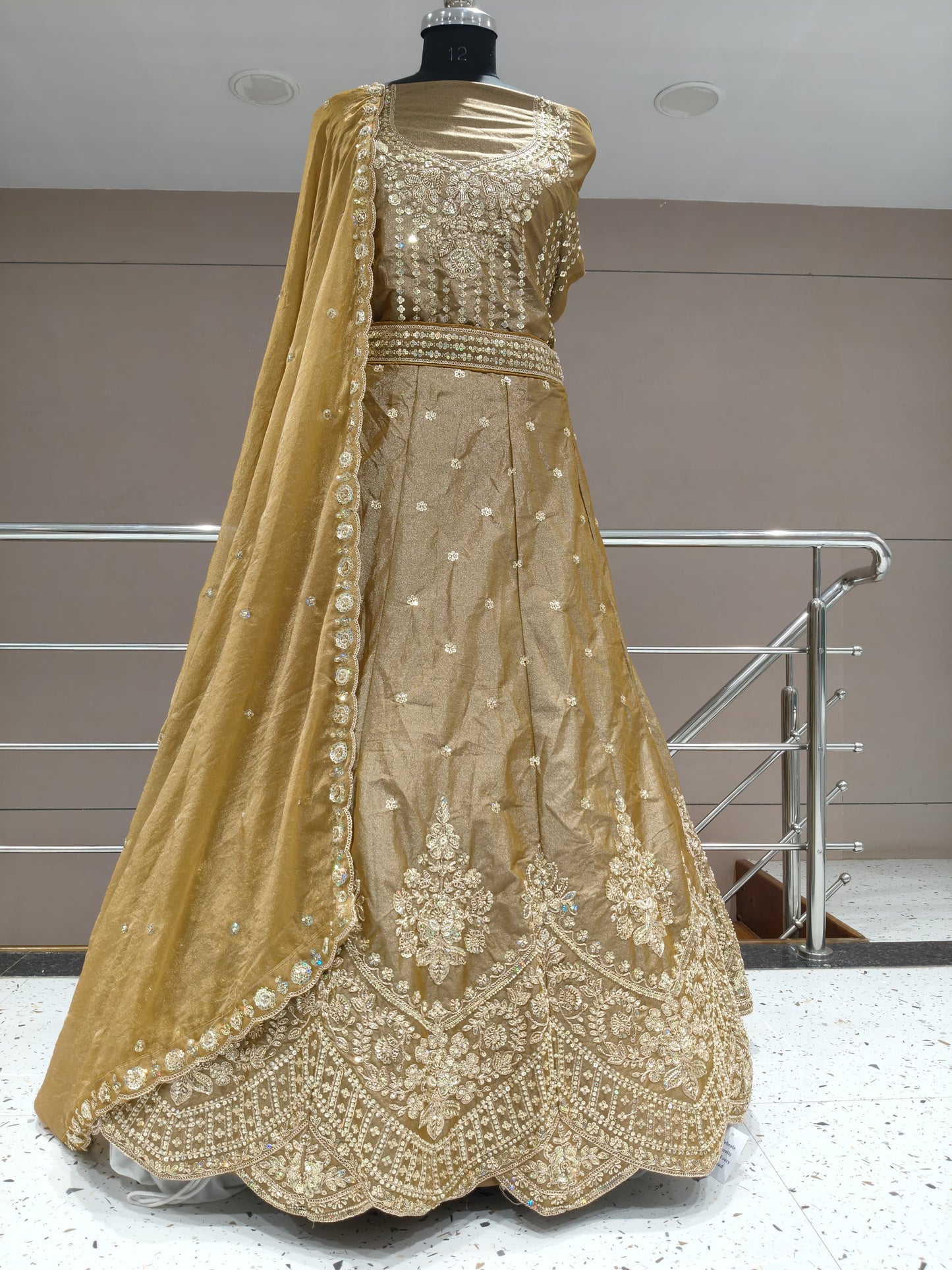 Lovely rust brown Lehenga