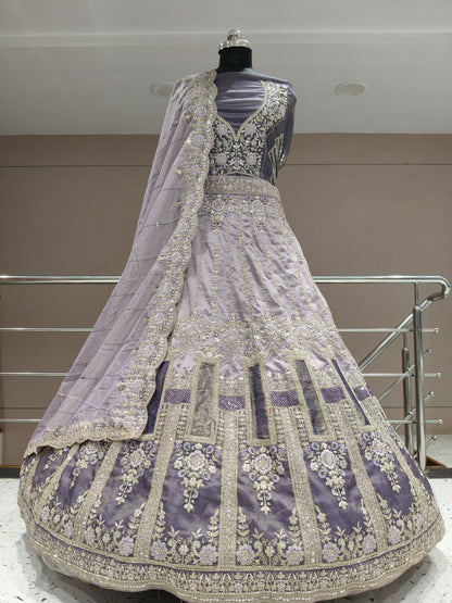 Beautiful Lavender Lehenga