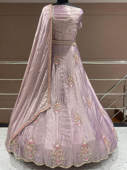 Gorgeous pista green Lehenga