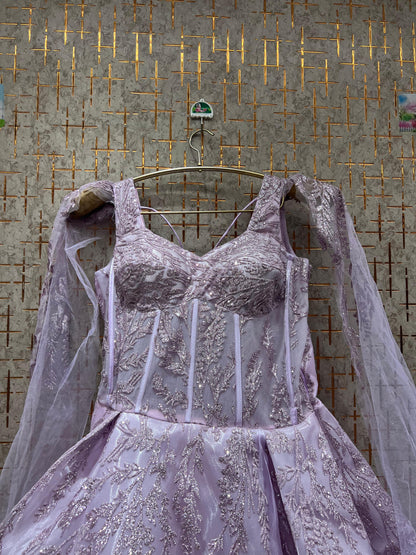 Fabulous golden beige gown