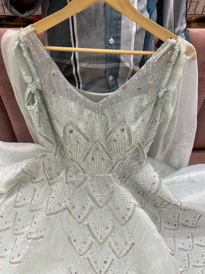 Astonishing white gown