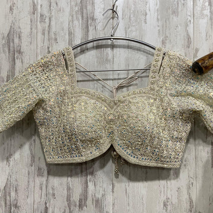 Amazing pink monotone Crop top Lehenga