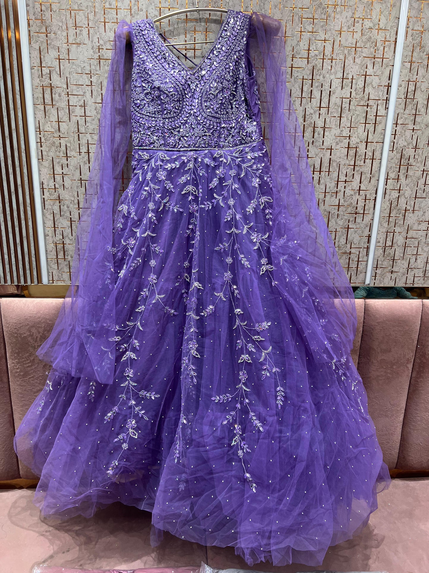 Beautiful Purple gown