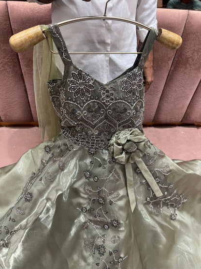 Majestic purple lavender Sequins gown