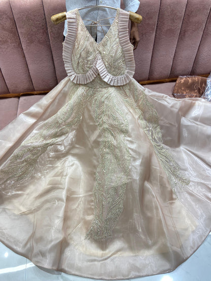 Baby pink Lovely Peach gown