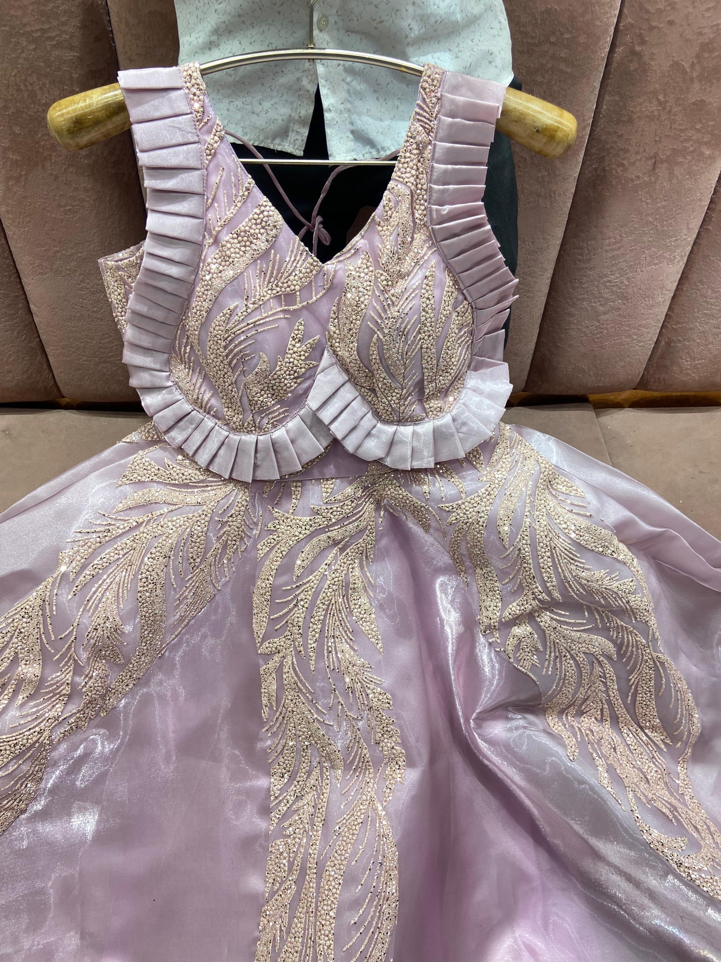 Baby pink Lovely Peach gown