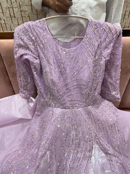 Charming Sky blue Gown