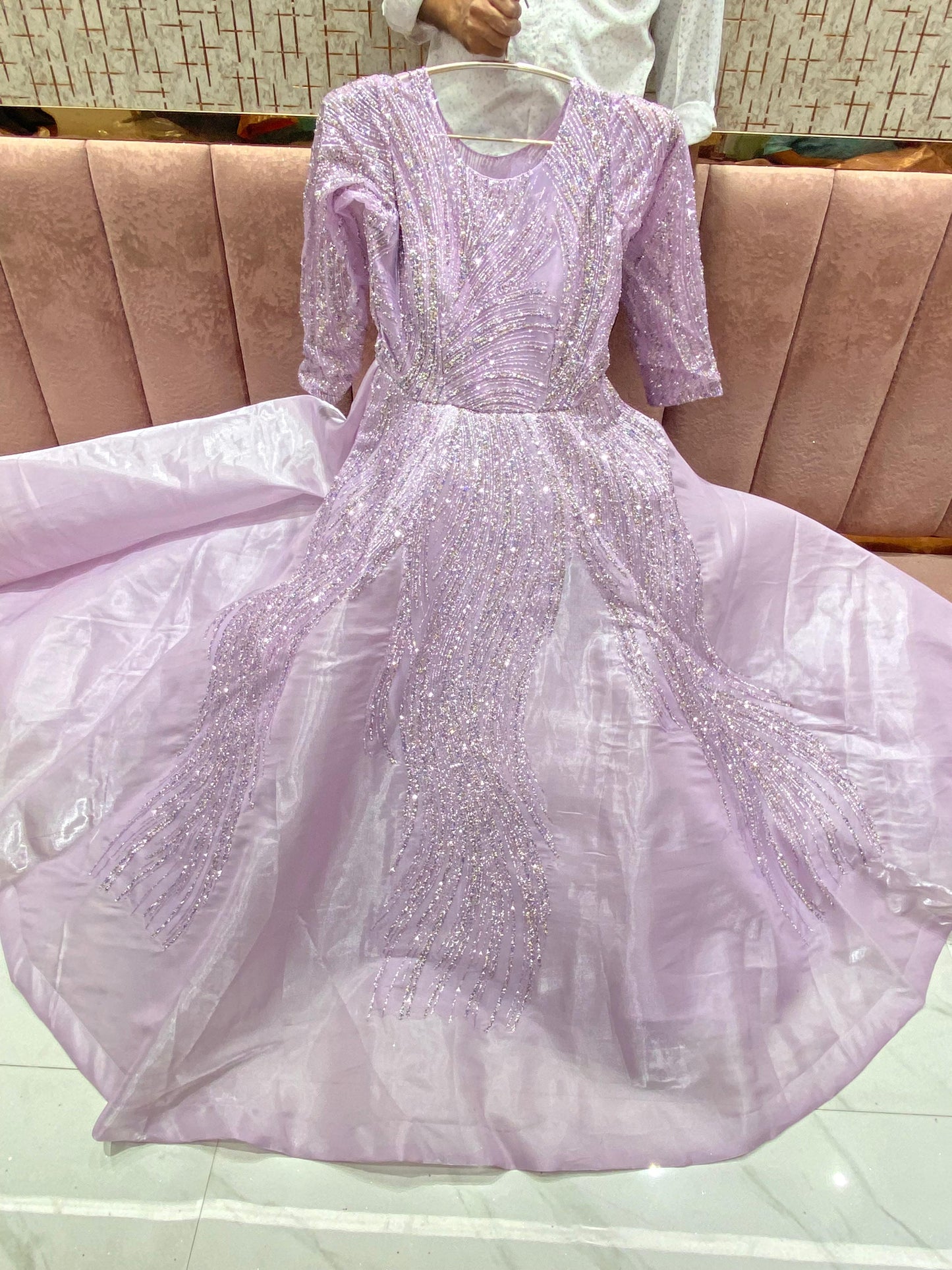 Charming Sky blue Gown