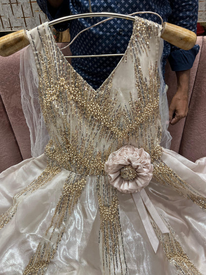 Tremendous pink Gown