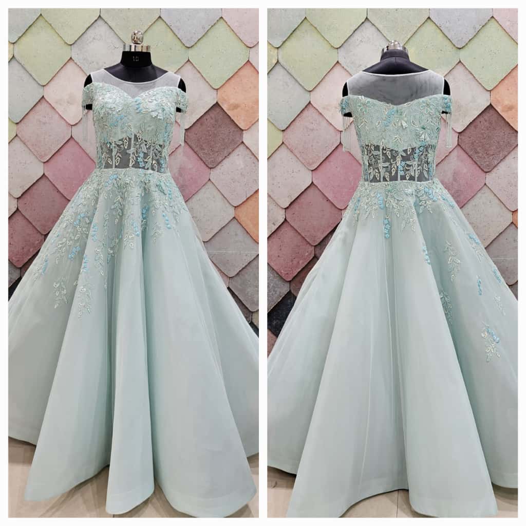 Cinderella Sky blue ball gown