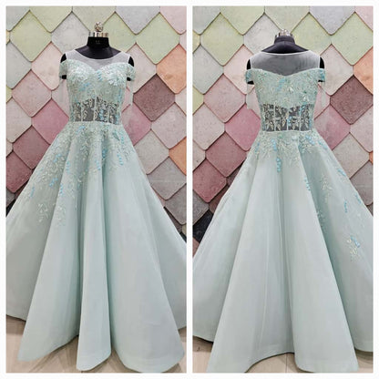 Cinderella Sky blue ball gown