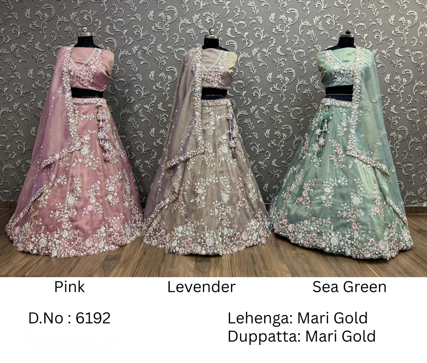 Awesome pink mari gold Lehenga